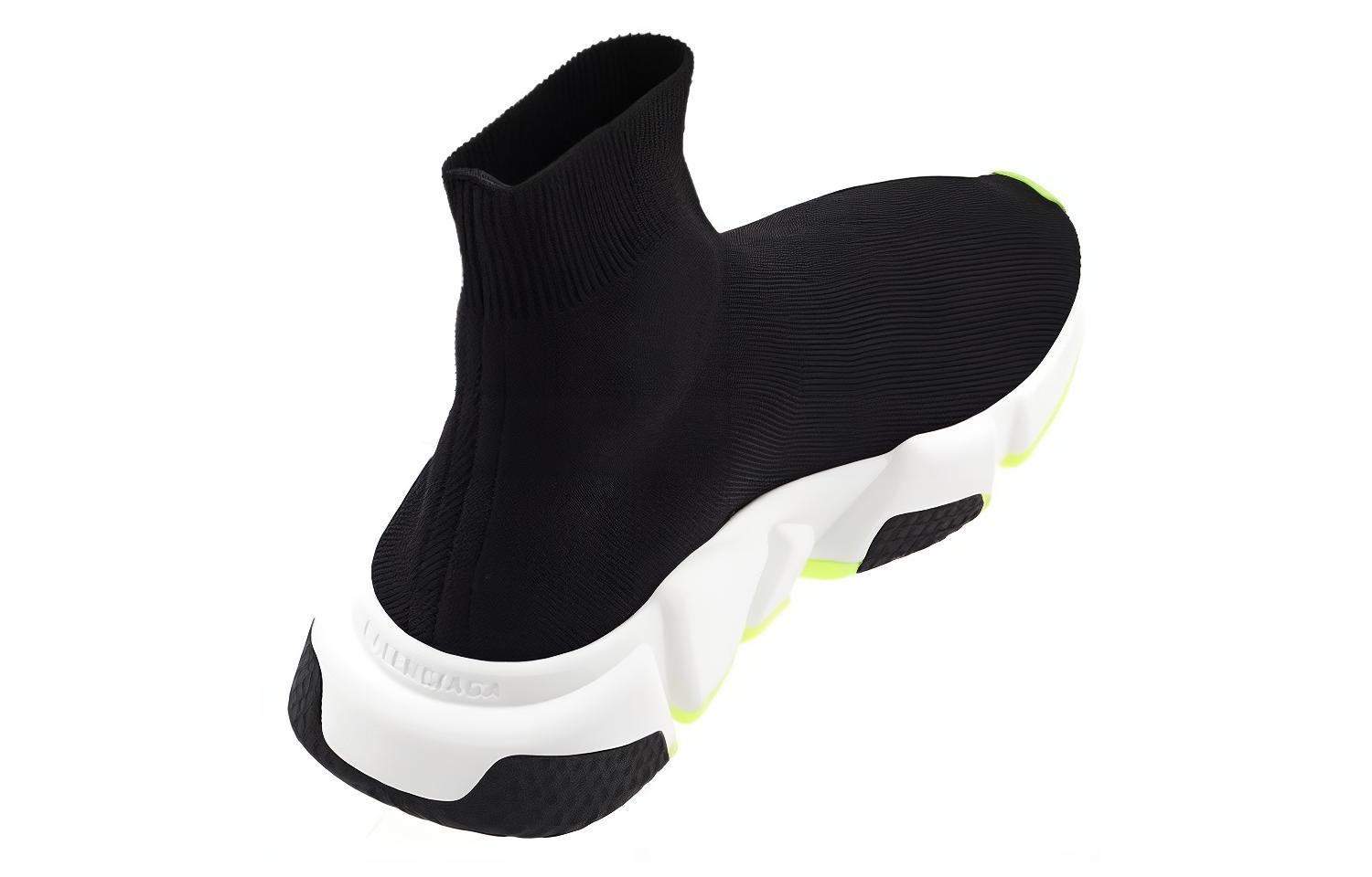 Shop (W) Balenciaga Speed Sneaker ''Schwarz Neon Gelb'' 587280-W2DB9-1016