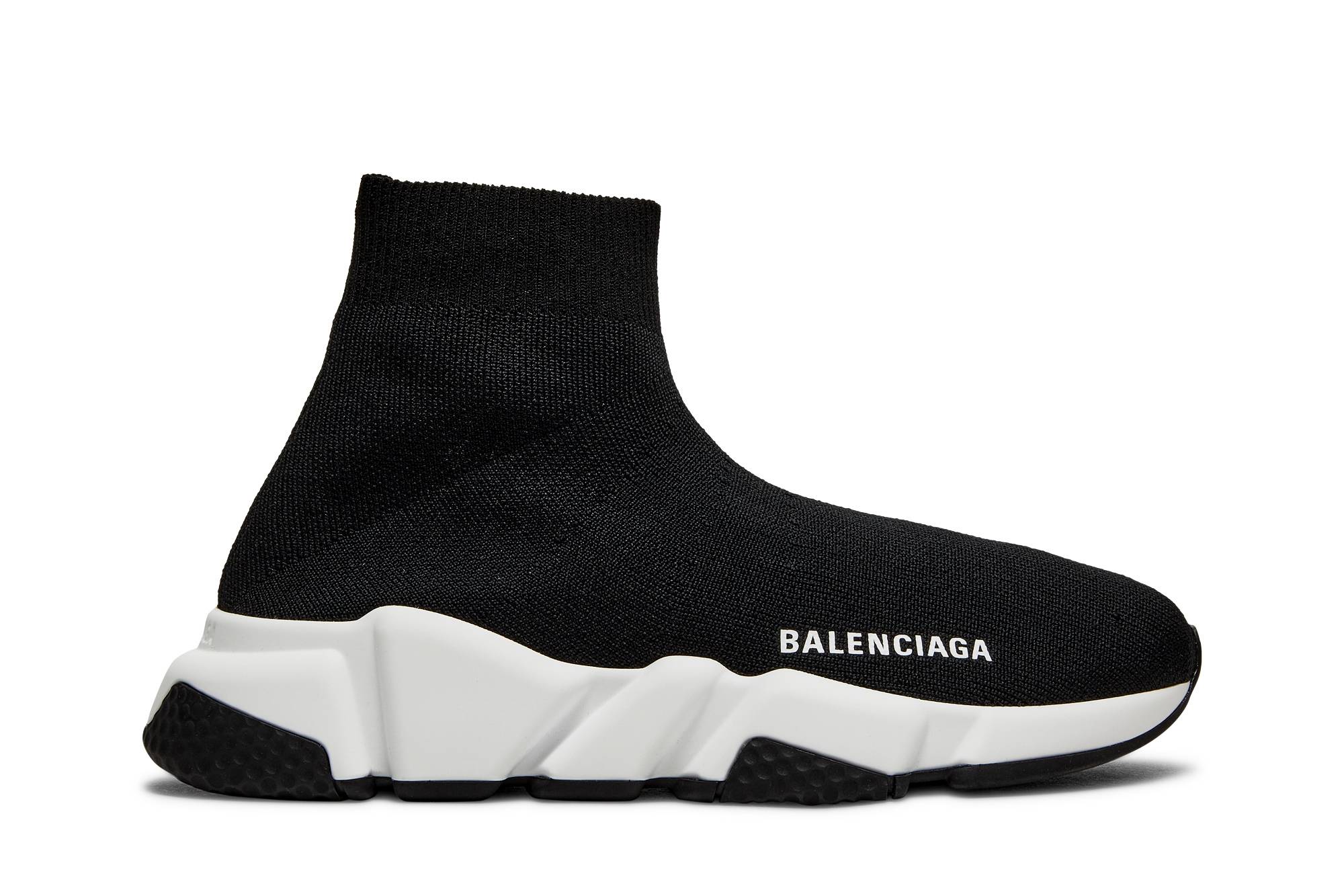 (Women) Balenciaga Speed Sneaker 'Black White' 587280W2DBQ1015