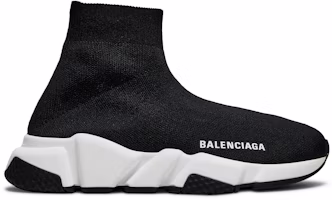 (Women) Balenciaga Speed Sneaker 'Black White' 587280W2DBQ1015 (Women) Balenciaga Speed Sneaker 'Black White' 587280W2DBQ1015