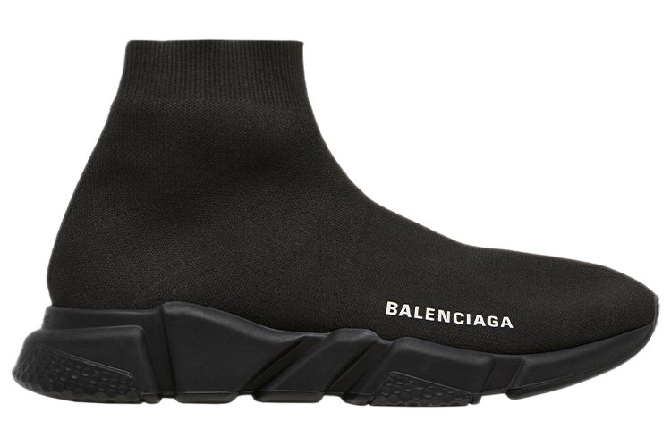 (W) Balenciaga Speed Sneaker 'Black White' 圖 2