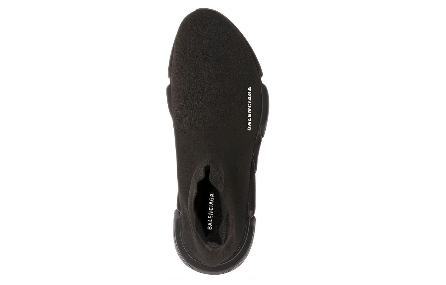 Shop (W) Balenciaga Speed Sneaker ''Noir Blanc'' 587280-W1701-1013