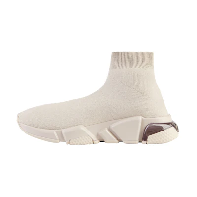 (W) Balenciaga Speed Sneaker 'Clear Sole - Sand'