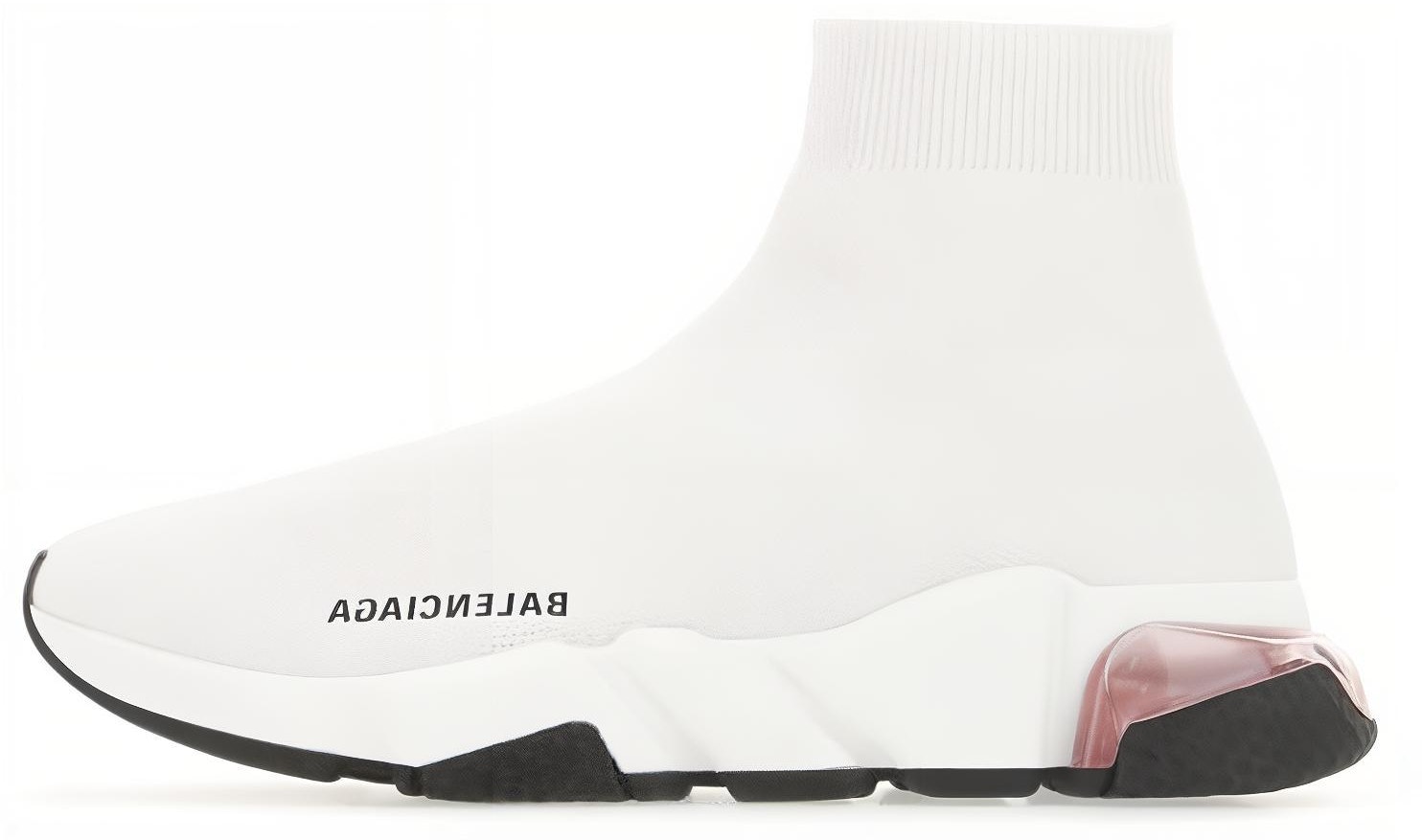 balenciaga-speed-sneaker-clear-sole-white-wmns