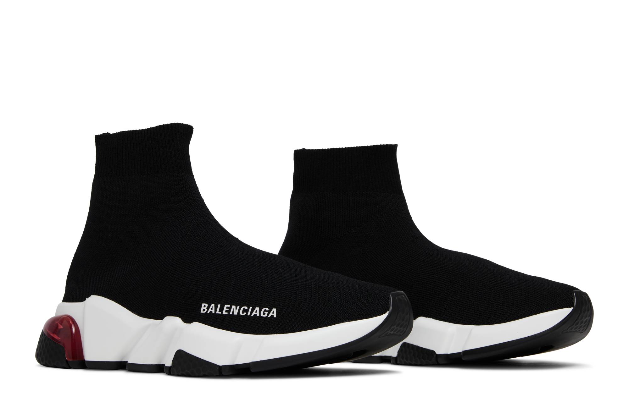 (W) Balenciaga Speed Sneaker 'Clear Sole - Black Pink' 圖 8