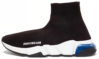 (Women) Balenciaga Speed Sneaker 'Clearsole - Black Blue' 607543W05GG1941 (Women) Balenciaga Speed Sneaker 'Clearsole - Black Blue' 607543W05GG1941