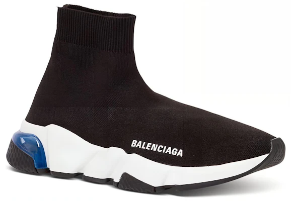 (W) Balenciaga Speed Sneaker 'Clearsole - Negro Azul' 607543W05GG1941 Lookbook (W) Balenciaga Speed Sneaker 'Clearsole - Negro Azul' 607543W05GG1941
