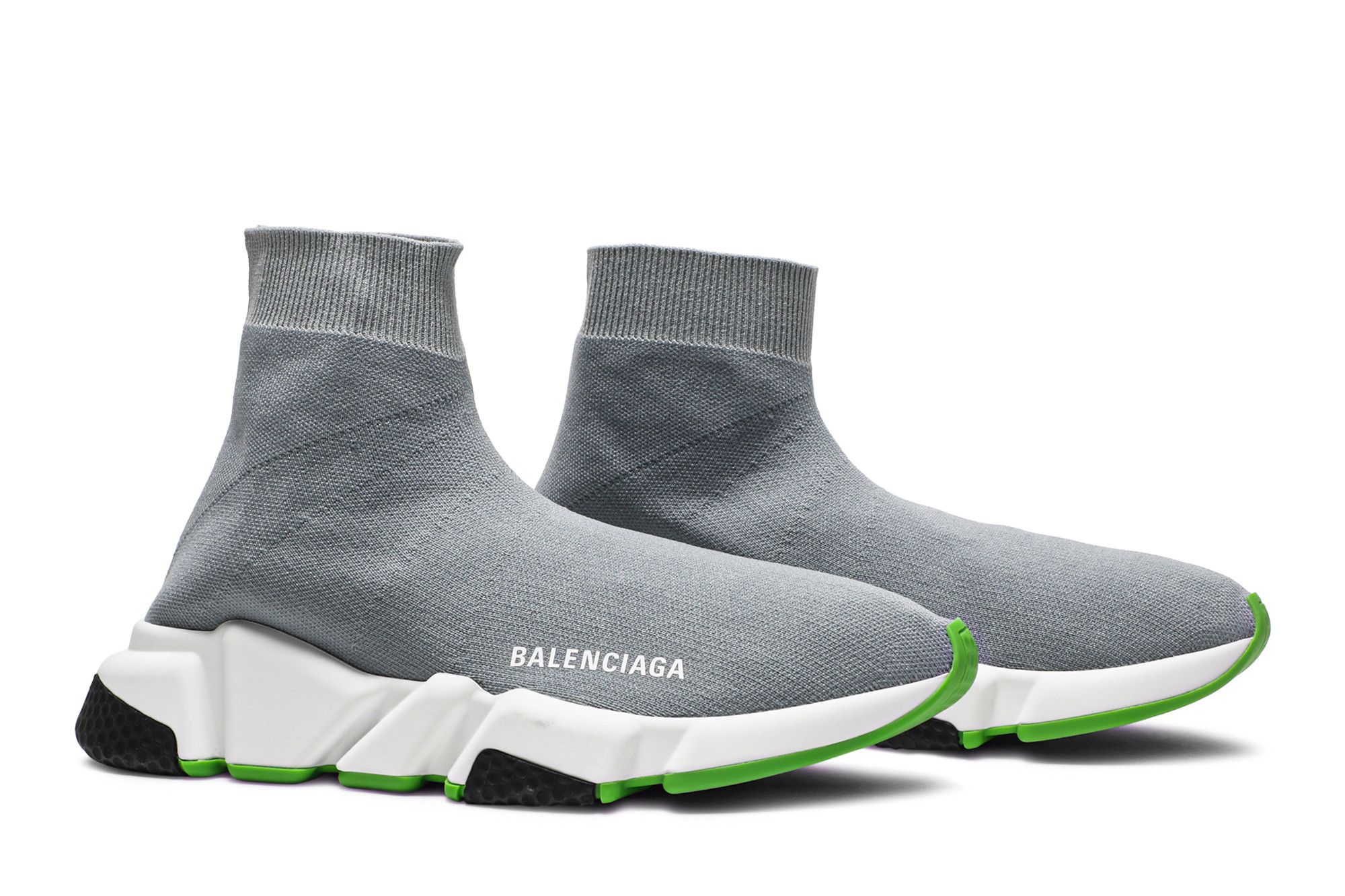 Cheap (W) Balenciaga Speed Sneaker 'Abu-abu' 525715-W05G0-1342