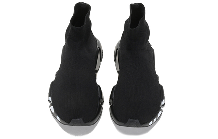 Shop (Women) Balenciaga Speed Sneaker 'Midsole Graffiti - Black White'  605942-W2DB7-1006