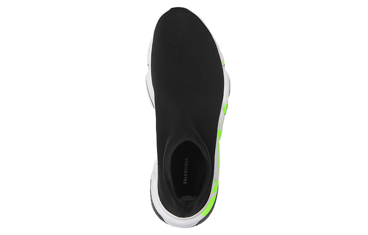 (W) Balenciaga Speed Sneaker 'Midsole Graffiti - Black Fluo Green' 圖 4