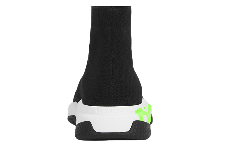(W) Balenciaga Speed Sneaker 'Midsole Graffiti - Black Fluo Green' 圖 5