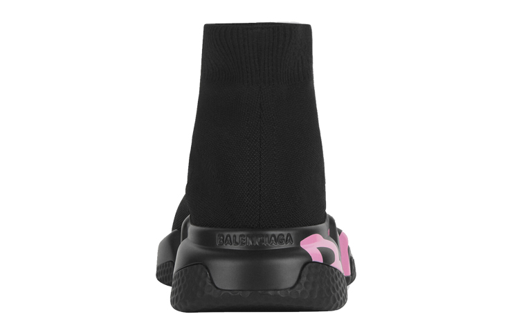 (W) Balenciaga Speed Sneaker 'Midsole Graffiti - Black Pink' 圖 5