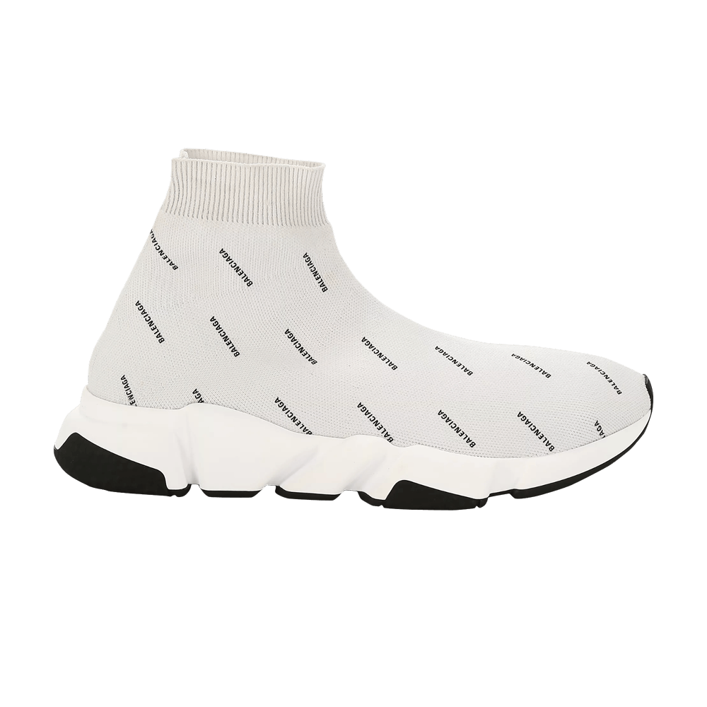 Buy (W) Balenciaga Speed Trainer 'Logo por Todo - Gris Perla' 597549-W1712-1203