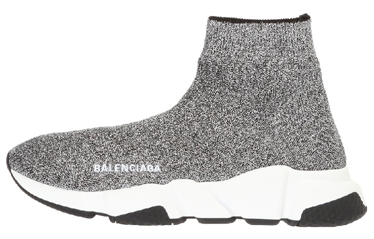 (Women) Balenciaga Speed Trainer 'Black Cristal' 593698W06821064