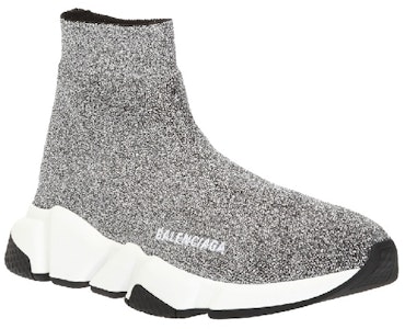 (W) Balenciaga Speed Trainer 'Black Crystal' Hitam Kristal 593698W06821064 Order (W) Balenciaga Speed Trainer 'Black Crystal' Hitam Kristal 593698W06821064