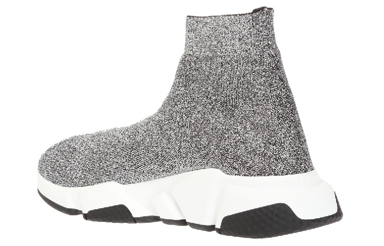 Lookbook （女性）巴黎世家速度運動鞋 '黑水晶' 593698 W0682 1064