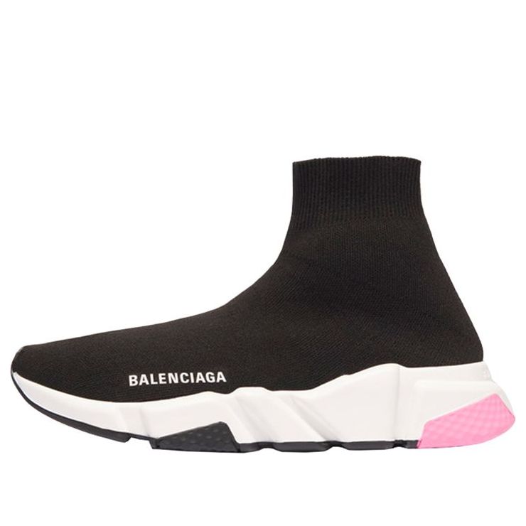 (W) Balenciaga Speed Trainer 'Black Pink'