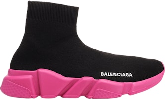 (Women) Balenciaga Speed Trainer 'Black Pink' 566936-W05G0-1000 (Women) Balenciaga Speed Trainer 'Black Pink' 566936-W05G0-1000