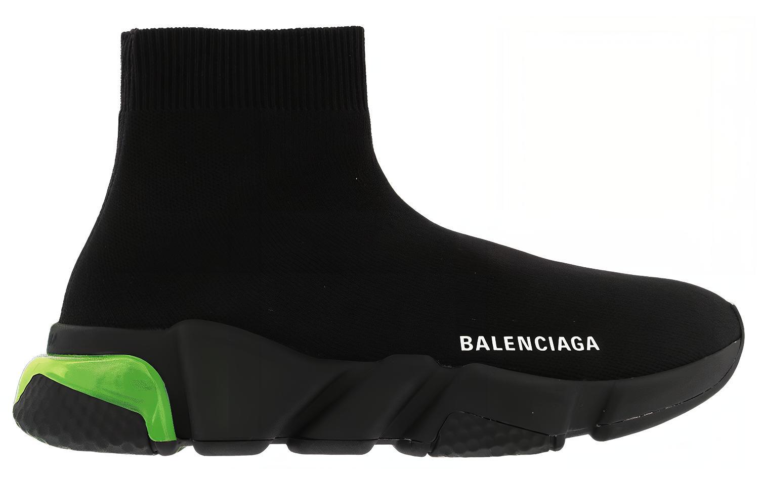 (W) Balenciaga Speed Trainer 'Clear Sole - Black Fluo Yellow' 圖 2
