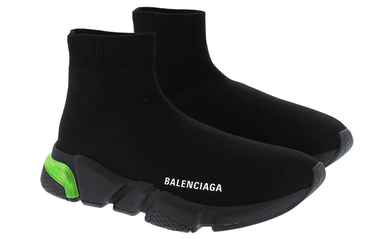 (W) Balenciaga Speed Trainer 'Clear Sole - Black Fluo Yellow' 圖 4