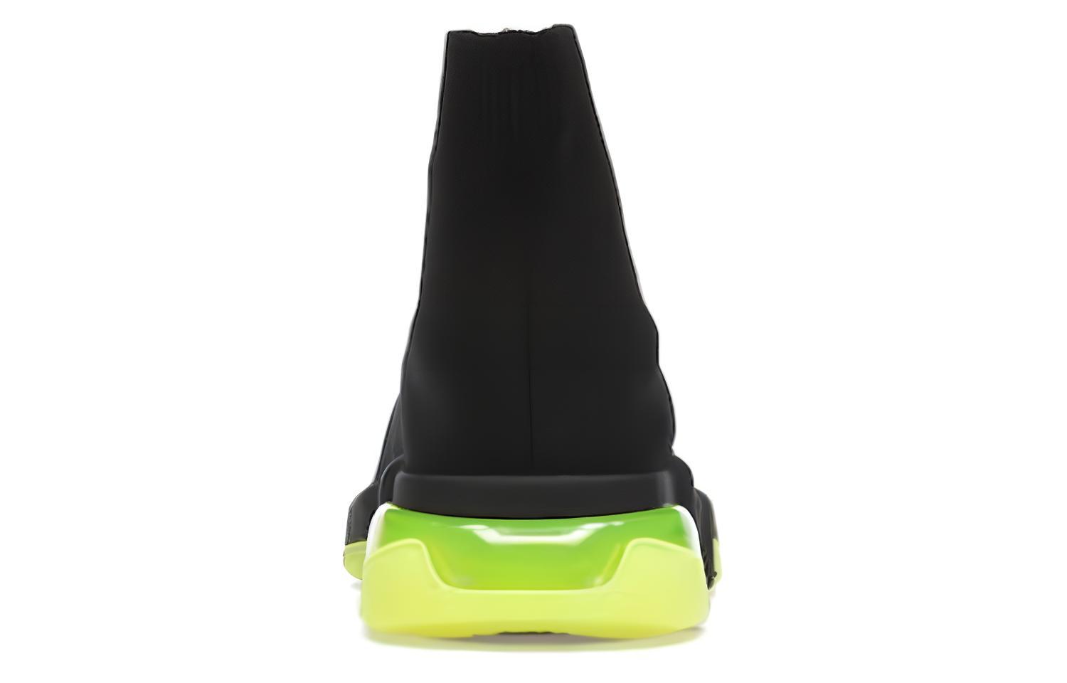 (W) Balenciaga Speed Trainer 'Clear Sole - Black Fluo Yellow' 圖 6