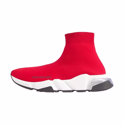 (W) Balenciaga Speed Trainer 'Clearsole - Red'