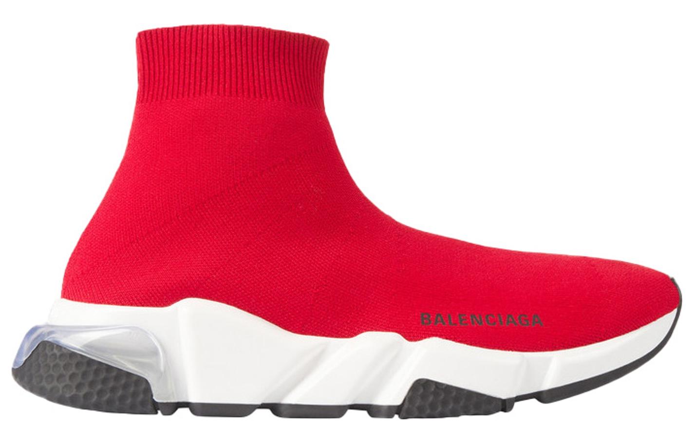 (W) Balenciaga Speed Trainer 'Clearsole - Red' 圖 2