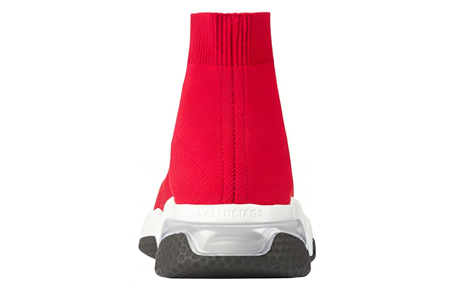 (W) Balenciaga Speed Trainer 'Clearsole - Red' 圖 4