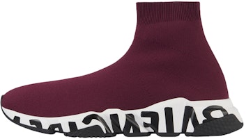 (Women) Balenciaga Speed Trainer 'Midsole Graffiti - Purple' 605942-W05GE-6091 (Women) Balenciaga Speed Trainer 'Midsole Graffiti - Purple' 605942-W05GE-6091