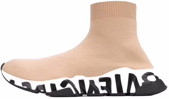 Balenciaga Speed Trainer 'Midsole Graffiti - Beige' 605942-W2DB7-9791 Buy Balenciaga Speed Trainer 'Midsole Graffiti - Beige' 605942-W2DB7-9791