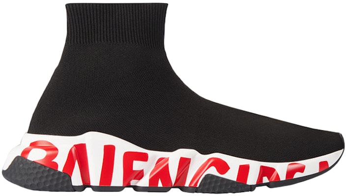 (W) 발렌시아가 스피드 트레이너 '낙서 - 검빨' 605942W05GE1095 Order (W) 발렌시아가 스피드 트레이너 '낙서 - 검빨' 605942W05GE1095