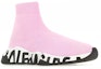 Lookbook (W) Balenciaga Speed Trainer 'Graffiti en la Suela - Rosa Claro' 605942-W2DB7-5691