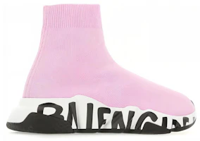 Shop (Women) Balenciaga Speed Trainer 'Midsole Graffiti - Light Pink' 605942-W2DB7-5691