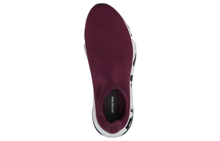 Purchase (W) Balenciaga Speed Trainer 'Grafiti Midsole - Ungu' 605942-W05GE-6091