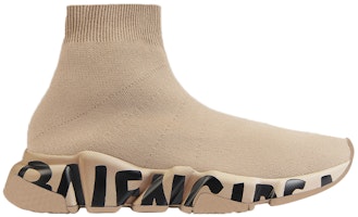 巴黎世家 Speed Graffiti 女款運動鞋 米棕 Order 巴黎世家 Speed Graffiti 女款運動鞋 米棕