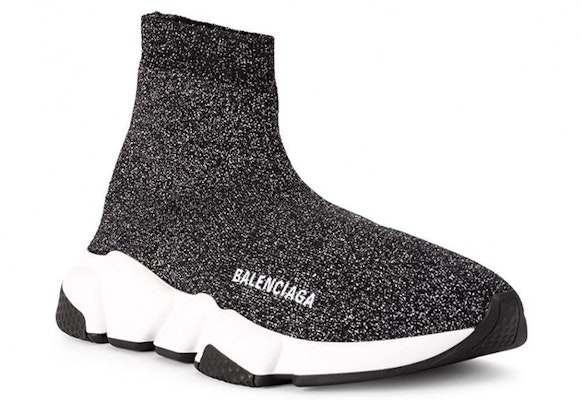 (W) 巴黎世家Speed Trainer“黑色鞋款” 530284 W0680 1000 Lookbook (W) 巴黎世家Speed Trainer“黑色鞋款” 530284 W0680 1000