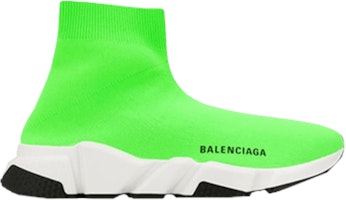 (Women) Balenciaga Speed Trainer 'Vert Fluo' 525712-W05G0-3801 (Women) Balenciaga Speed Trainer 'Vert Fluo' 525712-W05G0-3801