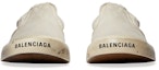 Shop (W) Kasut Slip On Rendah Balenciaga Paris 'Washed White Cotton' 710295W3RR59010