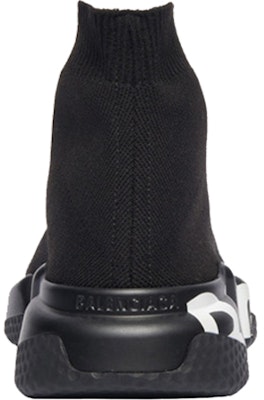 (Women) Balenciaga Speed Trainer 'White Black' 605942 W05GE 1006 Shop (Women) Balenciaga Speed Trainer 'White Black' 605942 W05GE 1006