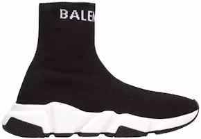 (Women) Balenciaga Speed Trainer High 2019 'Black White' 549972W1P201006 (Women) Balenciaga Speed Trainer High 2019 'Black White' 549972W1P201006
