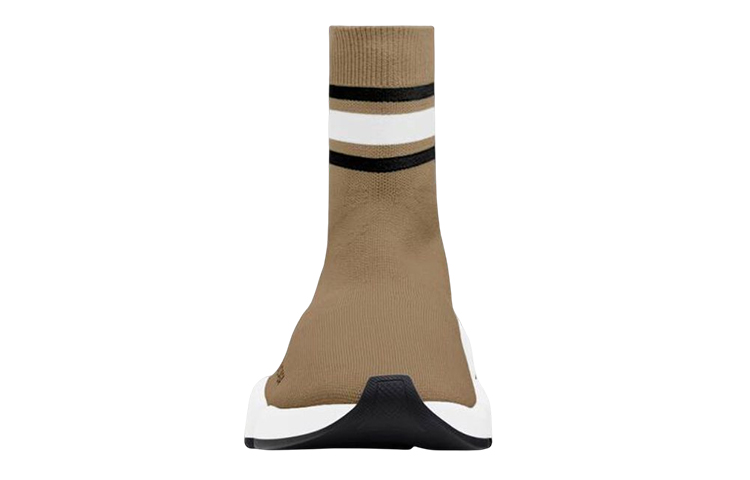 Lookbook (W) Balenciaga Speed Trainer High ''Beige'' Sneaker 674608W2F619119
