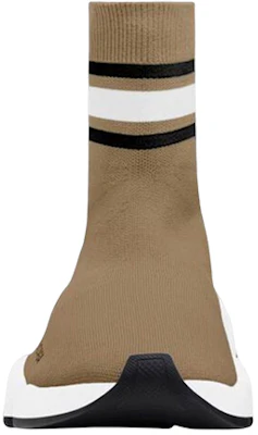(W) Balenciaga Speed Trainer High ''Beige'' Sneaker 674608W2F619119 Lookbook (W) Balenciaga Speed Trainer High ''Beige'' Sneaker 674608W2F619119