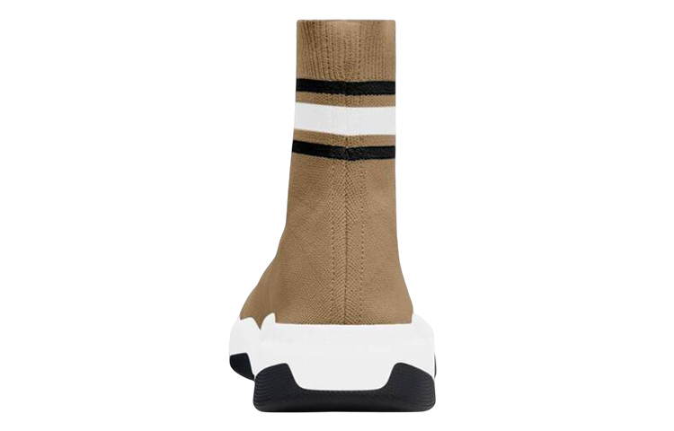 Shop (W) Balenciaga Speed Trainer High ''Beige'' Sneaker 674608W2F619119