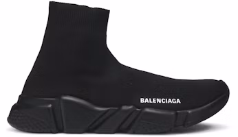 (Women) Balenciaga Speed Trainer High 'Black' 2019 525717 W05G0 1000 (Women) Balenciaga Speed Trainer High 'Black' 2019 525717 W05G0 1000