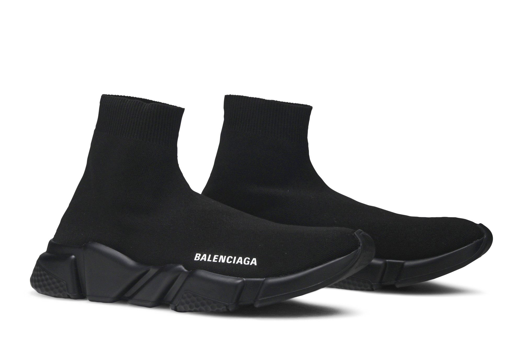 Cheap (W) Balenciaga Speed Trainer Hoog ''Zwart'' 2019 525717 W05G0 1000