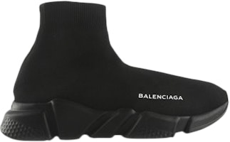 (Women) Balenciaga Speed Trainer High 'Triple Black'  490664-W05G0-1000 (Women) Balenciaga Speed Trainer High 'Triple Black'  490664-W05G0-1000