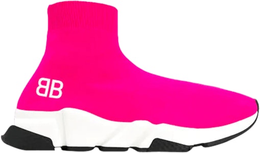 (W) Balenciaga Speed Trainer Mid 'Rosa Fluo' 518767-W05G0-5641 Buy (W) Balenciaga Speed Trainer Mid 'Rosa Fluo' 518767-W05G0-5641
