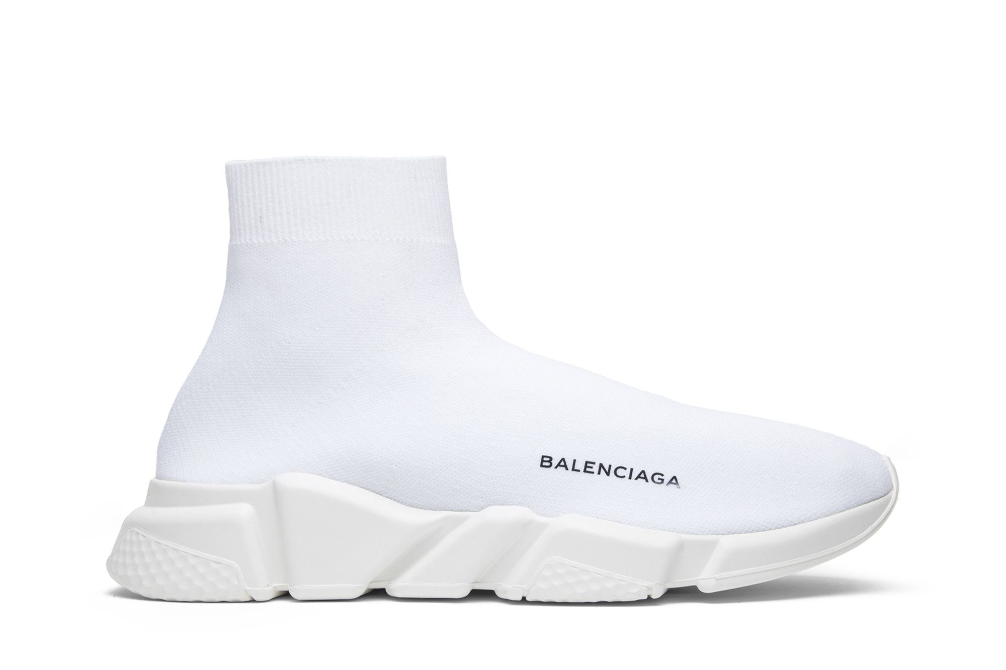 (Women) Balenciaga Speed Trainer Mid 'Triple White'  458653-W05G0-9000