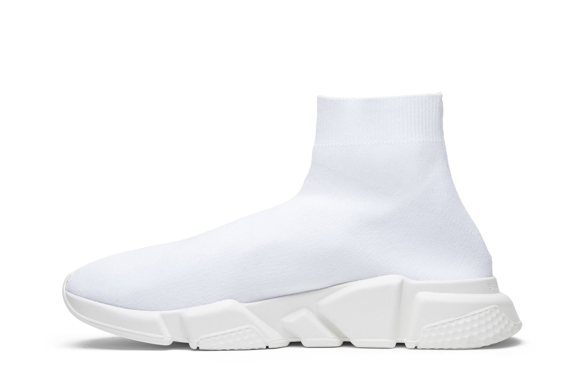 Lookbook (W) Balenciaga Speed Trainer Mid ''Ganz Weiß'' 458653-W05G0-9000