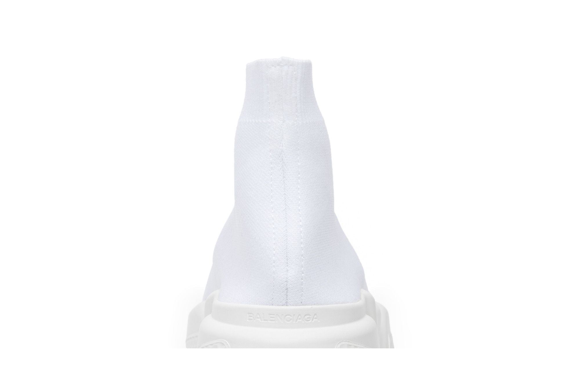 Sizing (W) Balenciaga Speed Trainer Mid ''Ganz Weiß'' 458653-W05G0-9000