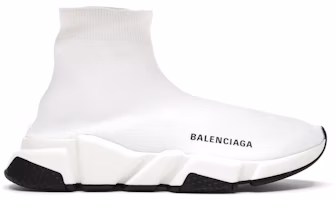 (Women) Balenciaga Speed Trainer Mid 'White' 525712 W05G0 9000 (Women) Balenciaga Speed Trainer Mid 'White' 525712 W05G0 9000